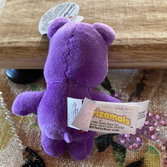 π©· HOST PICK π©· Care Bear American Greeting 2017 Share Bear Mini Bear NWT - Picture 2 of 5